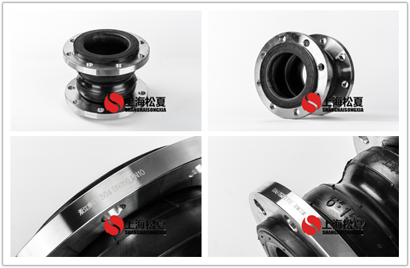 DN150不銹鋼雙球法蘭<a href='http://www.5dsbrand.cn' target='_blank'><u>橡膠接頭</u></a>